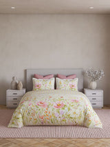 Decor Bloom Valley Candy Pink Double Bed In a Beg