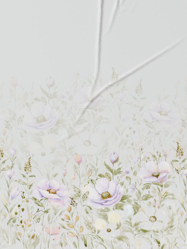 Decor Bloom Valley Orchid Petal Double Bed In a Beg