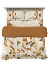 Decor Geo Vibe Almond Maxima Double Bed In a Beg