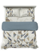 Decor Geo Vibe Ashley Blue Maxima Double Bed In a Beg