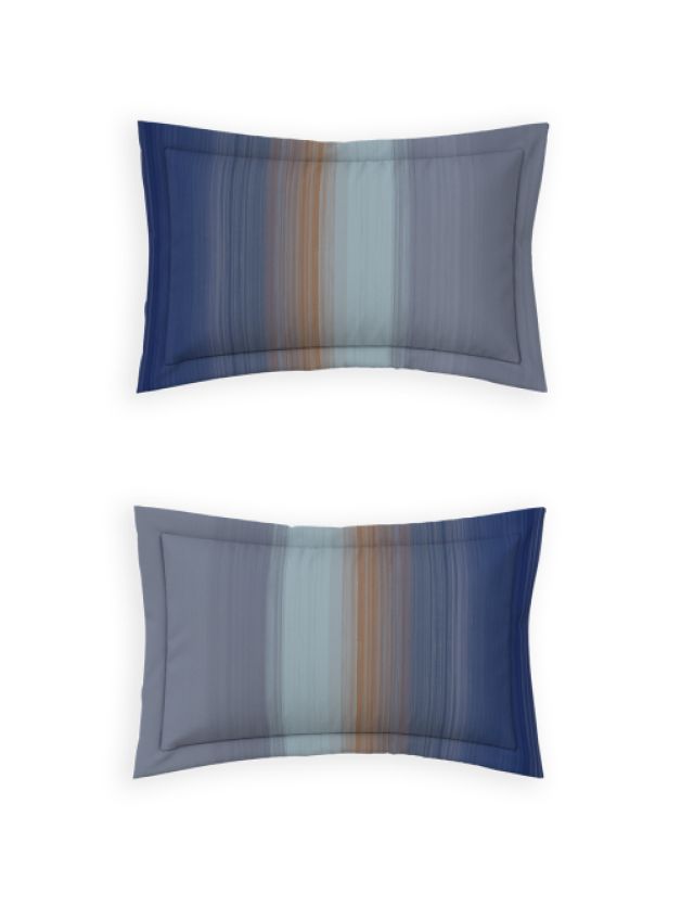 Decor Linear Muse Twilight Blue Double Bed In a Beg
