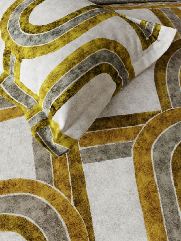 Decor Enora Ochre Double Bed In a Bag