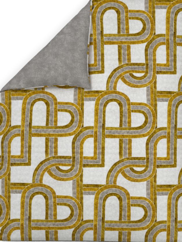 Decor Enora Ochre Double Bed In a Bag