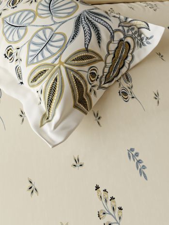 Decor Sylva Reed Yellow Primary Double Dohar