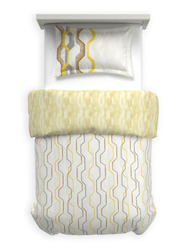 Decor Novae Ceylon Yellow Single Dohar