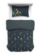 Decor Bloomie Navy Single Dohar