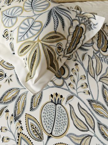 Decor Sylva Reed Yellow Primary King Fitted Sheet Set