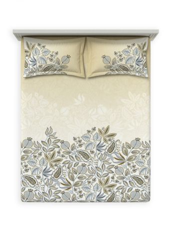 Decor Sylva Reed Yellow Primary King Fitted Sheet Set