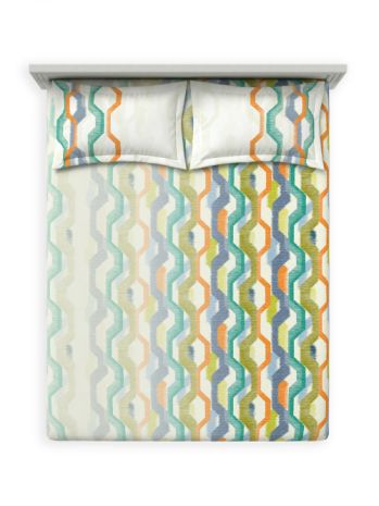 Decor Novae Agate Green Primary King Fitted Sheet Set
