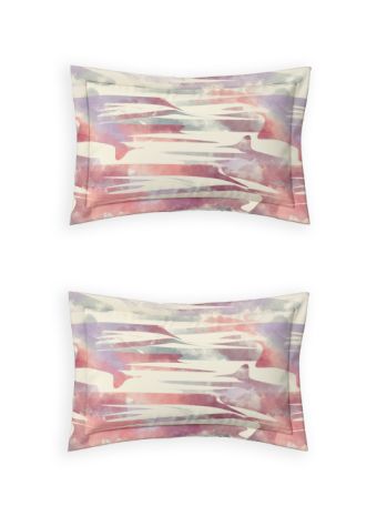 Decor Urbanex Orchid Smoke Vega Double Bed Sheet Set
