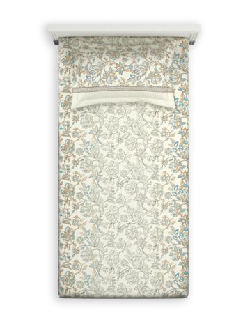 Decor Gloria Iced Coffee Vega Single Bed Sheet Set