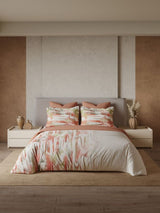 Decor Urbanex Cadmium Orange Vega Single Bed Sheet Set