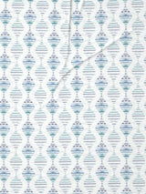 Decor Gracium Storm Blue Vega Single Bed Sheet Set