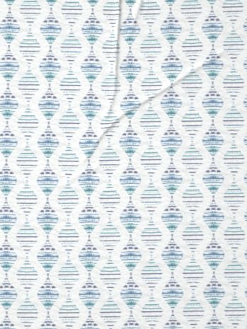 Decor Gracium Storm Blue Vega Single Bed Sheet Set
