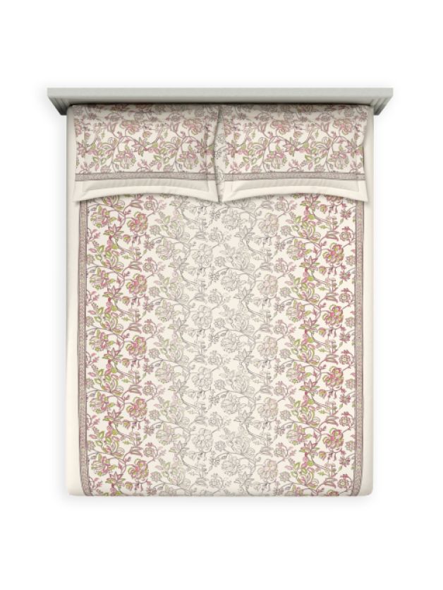Decor Gloria Desert Rose Double Bed Sheet Set