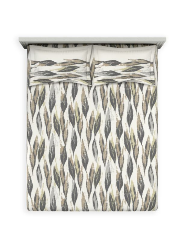 Decor Luxora Fog Double Bed Sheet Set