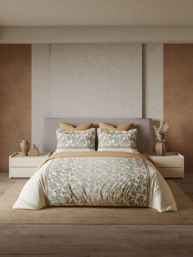 Decor Gloria Iced Coffee King Fitted Sheet Set