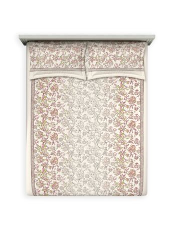 Decor Gloria Desert Rose Omega King Fitted Sheet Set