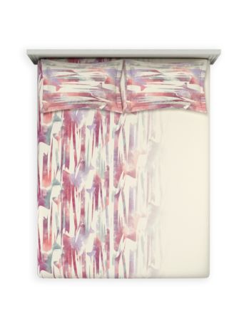 Decor Urbanex Orchid Smoke Omega King Fitted Sheet Set