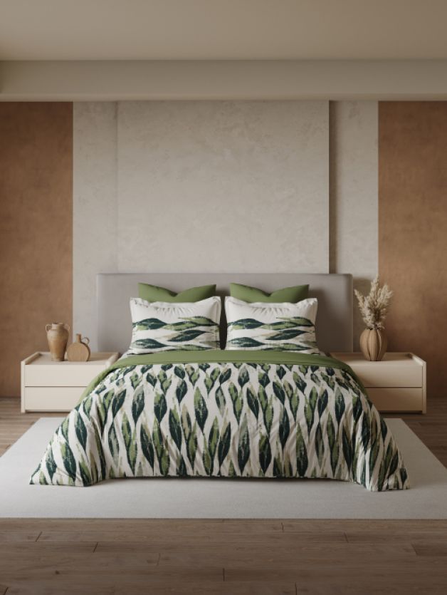 Decor Luxora Tendril King Fitted Sheet Set
