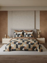 Decor Tesella Almond Omega King fitted Sheet Set