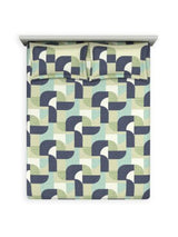 Decor Tesella Pool Blue Omega King Fitted Sheet Set