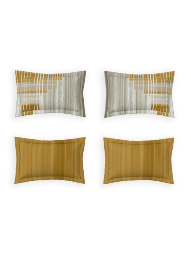 Decor Elitex Honey Gold Double Bed Sheet set