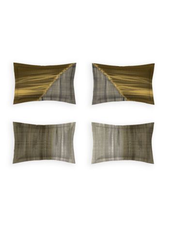 Decor Aurel Mustard Riverdale Double Bed Sheet Set