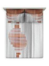 Decor Regalux Russet Riverdale Double Bed Sheet Set