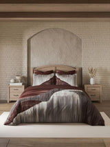 Decor Prestique Fired Brick Riverdale Double Bed Sheet Set