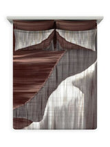 Decor Prestique Fired Brick Riverdale Double Bed Sheet Set