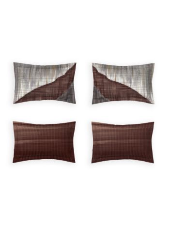 Decor Prestique Fired Brick Riverdale Double Bed Sheet Set