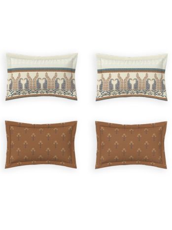 Decor Kalika Frozen Dew Jamdani Double Bed Sheet Set
