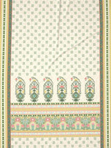 Decor Kusumit Olive Branch Jamdani Double Bed Sheet Set