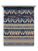 Decor Neel Mehfil Roayl Indigo Sanganeri Double Bed Sheet Set