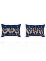Decor Neel Mehfil Roayl Indigo Sanganeri Double Bed Sheet Set