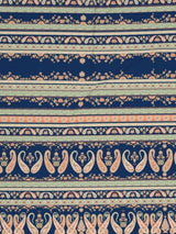 Decor Neel Mehfil Roayl Indigo Sanganeri Double Bed Sheet Set