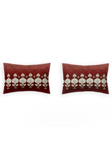 Decor Mehrab Madder Clay Sanganeri Double Bed Sheet Set