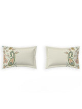 Decor Gulmeher Pearled Ivory Sanganeri Double Bed Sheet Set