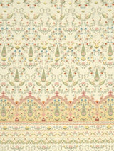 Decor Jharokha Bagh Silk Blush Sanganeri Double Bed Sheet Set