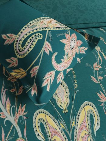 Decor Gulnaar Imperial Teal Sanganeri Double Bedding