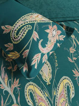 Decor Gulnaar Imperial Teal Sanganeri Double Bedding