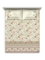 Decor Elina Oatmeal Bahara Double Bed Sheet Set