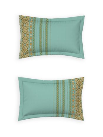 Decor Angela Ocean Wave Bahara Double Bed Sheet Set