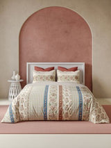 Decor Celeste Brick Dust Bahara Double Bed Sheet Set