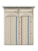 Decor Celeste Brick Dust Bahara Double Bed Sheet Set