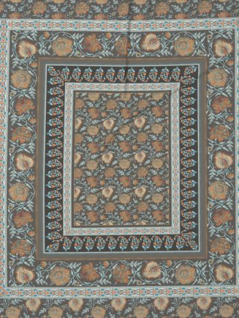 Decor Belina Gunmetal Bahara Double Bed Sheet Set