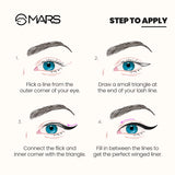 Mars Black Liquid Eyeliner | Free Flow Eyeliner
