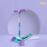 Kriiddaank Disney Frozen Adventure 3-Wheel Kick Scooter for Kids