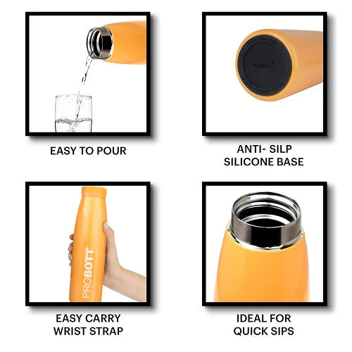 Probott Aquatic water bottle Yellow 500ml